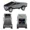 Grey, variant on WS-580 Pickup Truck Model Bluetooth Speaker Cybertruck Style Rechargeable Portable Audio with USB TF AUX FM TWS Stereo Sound Great for Indoor Outdoor Parties Perfect Birthday and Father's Day