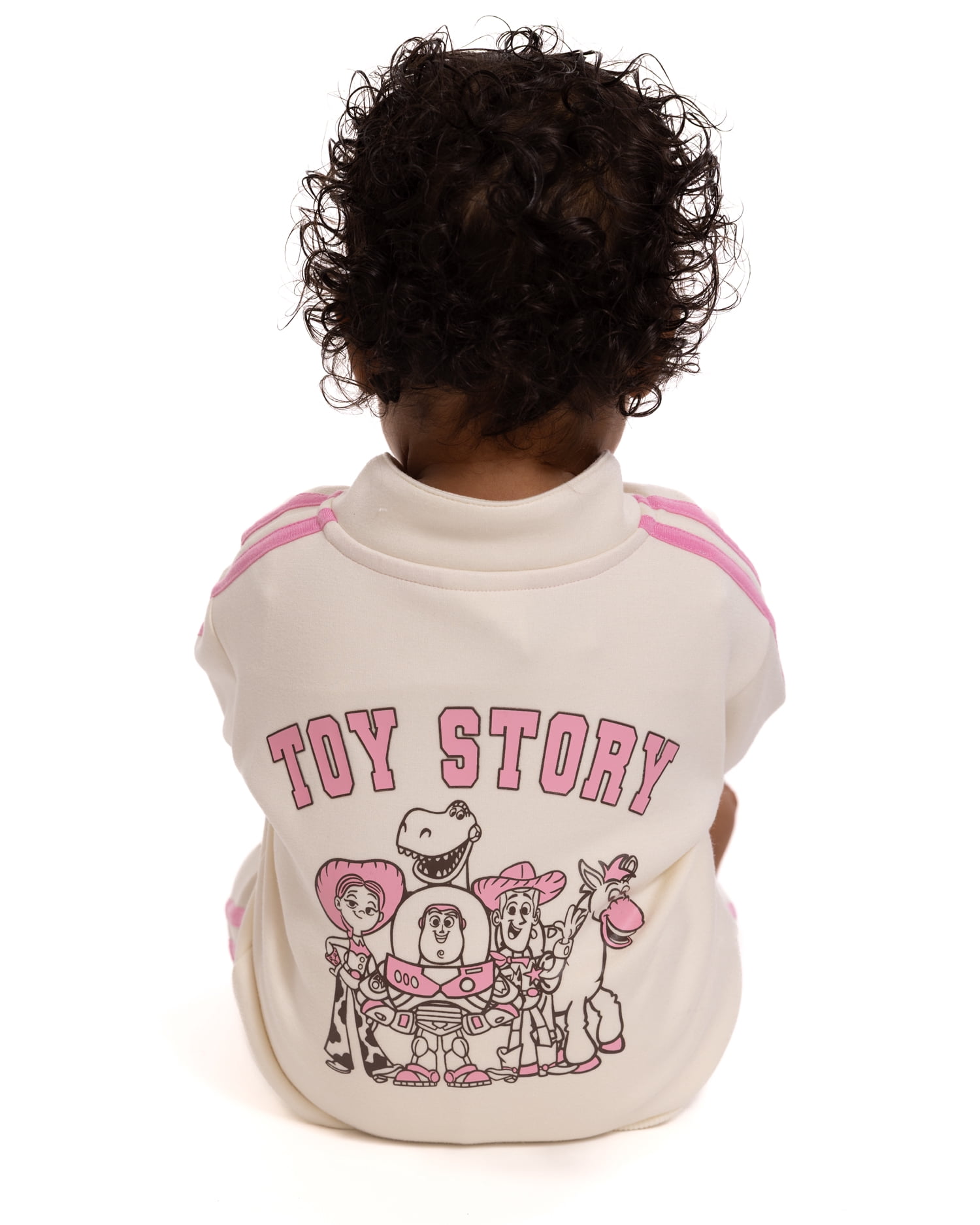 Pixar Toy Story Baby Girls Full Zip Tracksuit, 2-Piece, Sizes 0/3M-24M
