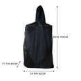 thumbnail image 2 of Tools Office Supplies Sale outdoor Chimney Charcoal Bread Pizza Oven Bbq Grill Protective Waterproof Cover Black 65X45X165Cm, 2 of 8