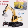 thumbnail image 1 of Excavadora de Control remoto para niños, excavadora, camión de basura, juguetes de coche Rc, ingeniería eléctrica, modelo de vehículo de alta tecnología de 2,4g, juguetes para niños, regalos, 1 of 3