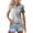 Gray, variant on BOMYJESK Womens Polo Shirts Short Sleeve Collared Top 3-Button Golf Polo Shirts Business Casual Athletic Tees Tops Summer V Neck Blouses Beige L
