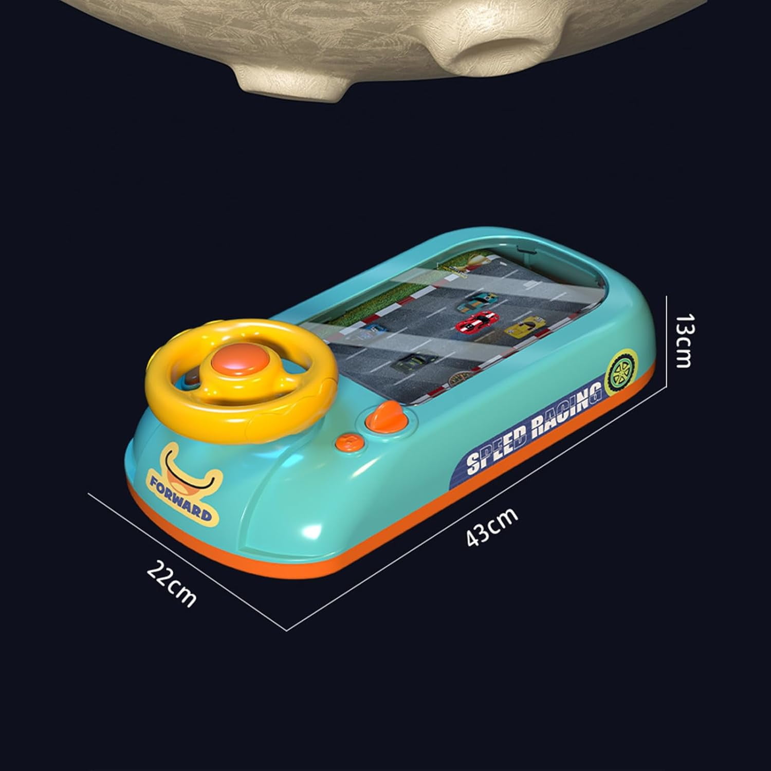 SteerJoy Driving Simulator, Steer Joy Driving Simulator Toy, 2025 New Car Racing Adventure Toy with 200 Levels,Car Simulator Driving Games Steering Wheel Toy,Turn and Learn Driver Toy