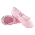 thumbnail image 1 of Ballet Shoes Fitness Flats Split Sole For Girls Training Pink 27, 1 of 5