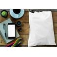 thumbnail image 4 of Feather Flag Nation 2.35mil Waterproof Poly Mailers with Privacy Shield, 24" x 19", White/Black, 4 of 5