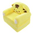 thumbnail image 3 of Bonito sofá plegable con dibujos animados para niños, sillón con respaldo 2 en 1, sofá cama plegable para niños, para sala de estar y dormitorio, color amarillo, 3 of 14