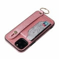 thumbnail image 4 of iPhone 11 Pro Max Case Wallet, Allytech Glitter PU Leather Kickstand Cards Holder Wrist Strap Back Covers Cases for Apple iPhone 11 Pro Max 6.5 Inch 2019, Rosegold, 4 of 6