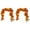 Orange*2, variant on 1Pcs Fall Decor Fall Maple Leaves Garland With Lights 5.58Ft Connectable Lighted Fall Garland Artificial Colorful Hanging Garland For Indoor Outdoor Fireplace Autumn Thanksgiving Decor