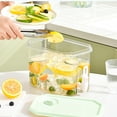 thumbnail image 4 of WRKEKC Distributeur de Boissons Réfrigérateur 3.5L avec Robinet, Récipient Transparent pour Jus/eau Glacée, 4 of 6