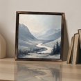 thumbnail image 3 of Mountains River View Wooden Sign Wall Plaque - Vintage Art Decoration, Wall Decoration - Ideal Gift For Home Decoration, Living Room, Bathroom, Bedroom, Garden, Dining, Bar, Cafe, Festival Party De, 3 of 7