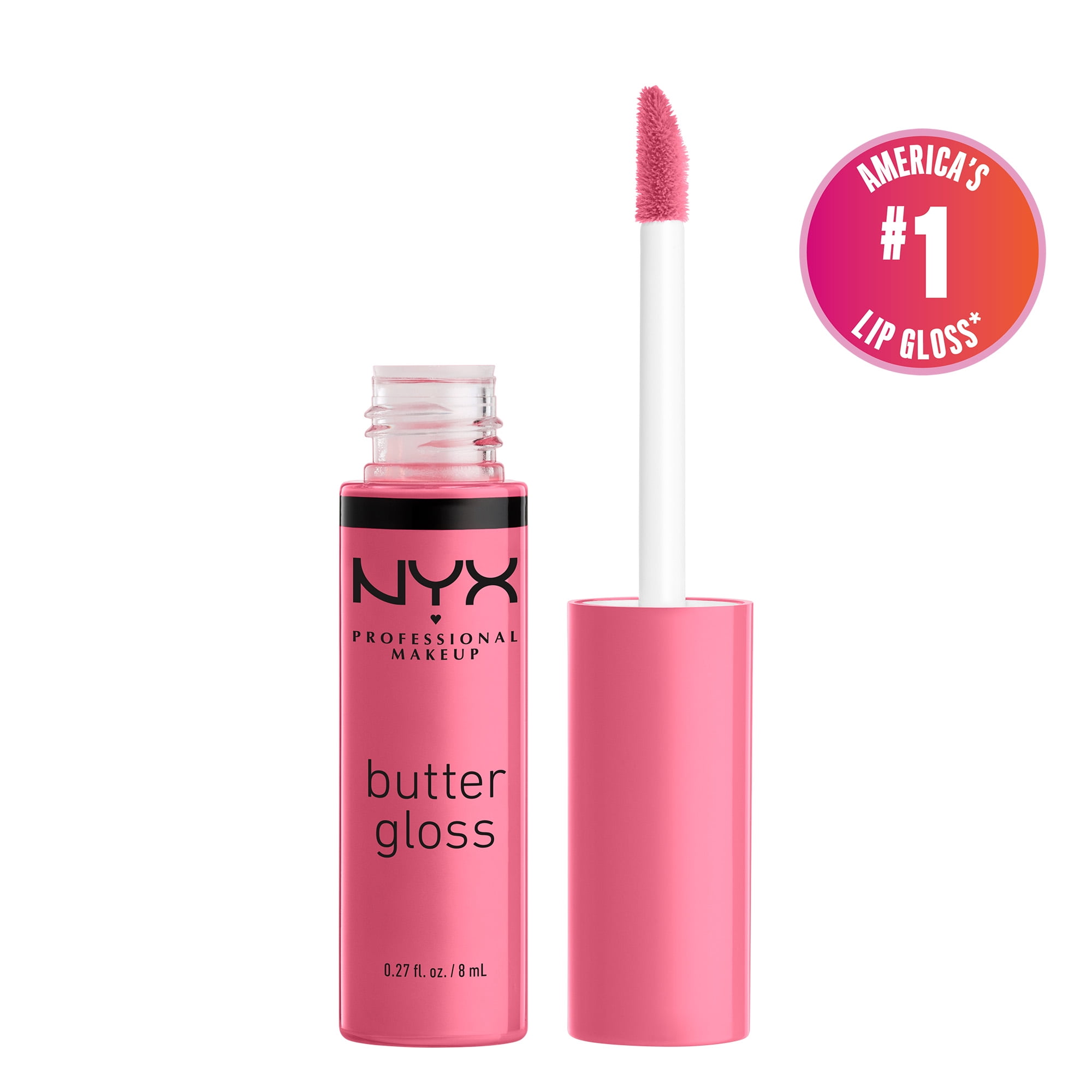 NYX Professional Makeup Butter Gloss, NonSticky Lip Gloss, Vanilla