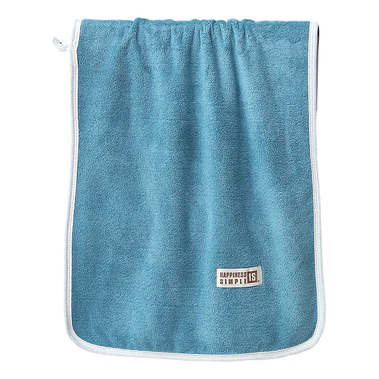 Bcylexb Microfiber Hand Towels, 14"x30" Ultra Soft Face Towels for Bathroom Absorbnet Comfortable Towels for Shower Hotel Travel Spa Gym