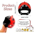 thumbnail image 2 of 4Pcs Mini Adjustable Chicken Helmets Pet Bird Headwear Protective Safety Hats Dollhouse Helmet Accessories (Random Color), 2 of 8
