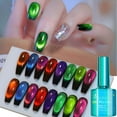thumbnail image 5 of 8 Colors Cat Eye Gel Nail Polish Set - Magnetic Nail Gel Polish Jelly Nail Polish Glitter U V Gel Nail Polish Soak-off Nail Art Gel Polish Gel Nail Kit for Home DIY Nail Salon & Home, 5 of 5