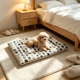 thumbnail image 6 of Thick Warm Pet Sleeping Mat for Dogs Cats, All Season Soft Plush Bed Pad, Comfortable Fluffy Pet Cushion for Crate Kennel Sofa Floor, Machine Washable Anti-Slip Pet Mattress for Indoor, 6 of 6