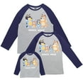 thumbnail image 3 of Bluey Bingo Dad Toddler Boys Matching Family Long Sleeve T-Shirt Toddler to Big Kid, 3 of 5