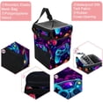 thumbnail image 2 of Game Controller Foldable Car Garbage Can with Lid, Leak-proof, Hanging Storage Bag - Trash Can for Car, Mini Trash Can, 2 of 6