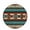 Turquoise,Red, variant on Welcome Sign for Front Door,Western Texas Star Retro Round Metal Welcome Front Porch Decoration,Country Farmhouse Brown Wooden Wall Hanging Sign for Living Room Kitchen Hallway Housewarming Gift 6''