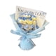 thumbnail image 4 of Bouquet de flores de jabón Arreglo floral para mujeres centros de mesa de mamá regalo romántico de 38 cm de altura para el día de la madre día de azul, 4 of 8