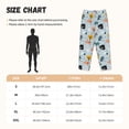 thumbnail image 2 of Salouo Elephant Tree Print Women's Pajama Pants Casual Loose Sweatpants PJs Flowy Pants Drawstring Palazzo for Women Wide Leg Pants Lounge Pajama -Medium, 2 of 8