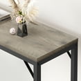 thumbnail image 6 of Towallmark Grey Console Table, Narrow Sofa Table, 39.4" Behind Couch Table for Living Room,Industrial Hallway Table for Entryway -Grey, 6 of 7