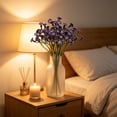 thumbnail image 4 of Ramo artificial de gypsophila (aliento de bebé) | Arreglo de tallos de flores artificiales para decoración del hogar | Decoración floral de plástico para la mesa de la sala, 4 of 6