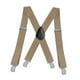 thumbnail image 2 of Tirantes elásticos anchos ajustables para hombre, ideales para bodas y negocios. Beige, 2 of 9