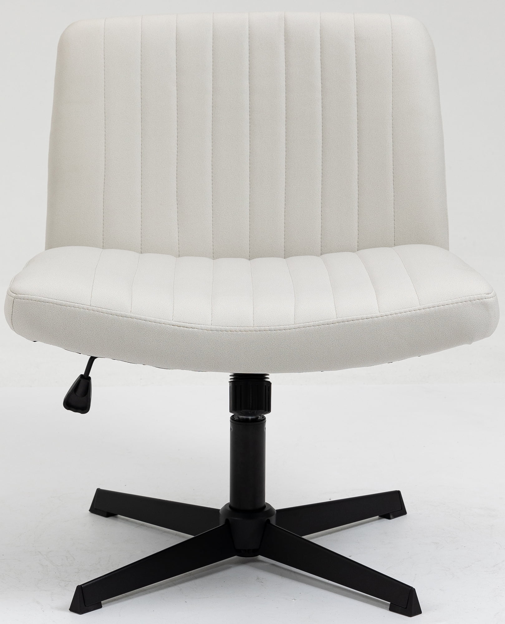 Modstyle Home Office Chair, Fabric Swivel Armless Office Chair No
