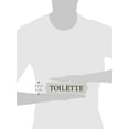 thumbnail image 2 of Abbott Collection 'Toilette' Sign, 8 1/4' - Antique White/Beige, 2 of 2