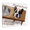 thumbnail image 2 of Stupell Industries Eclectic Skip the Bowl Funny Dog Canvas Art, 20 x 16, by Ziwei Li, 2 of 7