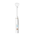 thumbnail image 1 of pitrice Egg Beater Milk Frother Electric Mixer Convenience Coffee Blender Multipurpose Rechargeable USB Charging Detachable White, 1 of 9