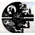 thumbnail image 1 of Star Wars Vinyl Clock Darth Vader Wall Art Best Yoda Gift Record Decor Death R2, 1 of 5