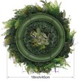 thumbnail image 3 of Unique Bargains Peony Wreaths for Front Door Artificial Flower Wreath Fall Wreaths Blue, 3 of 7