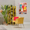 thumbnail image 4 of Stupell Industries Bohemian Cat & Eclectic Design Canvas Art, 24 x 36, by RB, 4 of 8