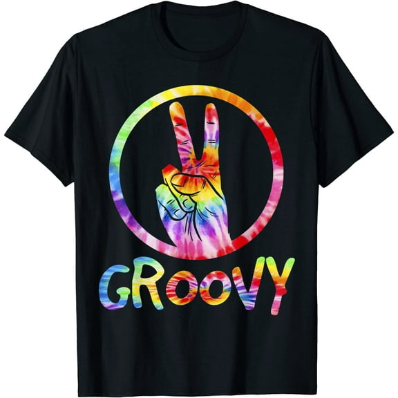 Groovy 70's Tie Dye Shirt, Vintage 70s Tee, Retro 70's Shirt T-Shirt