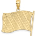 thumbnail image 4 of 10K w Enamel American Flag Charm Yellow Gold Material Refined Dazzling Beautiful An unforgettable keepsake to treasure forever, 4 of 4