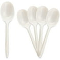 thumbnail image 2 of PAMI Plastic Soup Spoons Disposable Silverware Plastic Cutlery, 1000-Pack, 2 of 6