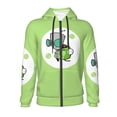 thumbnail image 7 of Invader Zim Teenager Hoodies Shirt Zipper Sweatshirts Hooded Hoody Clothes Coat For Boys Girls, 7 of 7