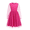 Rose Red, variant on Girls Mesh Dress Long Sleeve Tulle Sparkle Glitter Polka Dot Party Holiday Dresses Kids Clothes