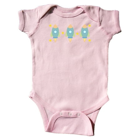 

Inktastic Space Cute Rocket Gift Baby Boy or Baby Girl Bodysuit