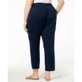 thumbnail image 2 of Style & Co Tie Belt Pants Industrial Blue 6, 2 of 2