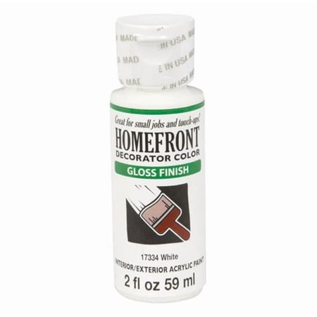 Homefront 17334 Homefront Gloss Interior & Exterior Acrylic Paint 2 oz - pack of 3
