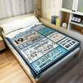 thumbnail image 2 of LHSHID 18 Year Old Boy Birthday Gift Super Soft and Warm Happy Birthday Blanket Digital Heartwarming Sentences Creative Design Ideal Gifts for 18th 30"x40", 2 of 6