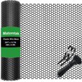 thumbnail image 1 of Matomtak Heavy Duty Rigid Plastic Wire Mesh Fence 15.7in x 20ft Large Roll Black Hexagonal Chicken, 1 of 7