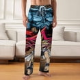 thumbnail image 2 of Yu-Gi-Oh Mens PJ Pajama Pants Bottoms Lounge Pants Sleepwear PJs with Pockets, 2 of 7
