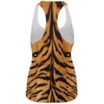 thumbnail image 2 of Halloween Tiger Costume All Over Womens Racerback Tank Top - Large, 2 of 2