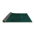 thumbnail image 2 of Ahgly Company Indoor Square Persian Turquoise Blue Bohemian Area Rugs, 8' Square, 2 of 4