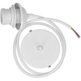 thumbnail image 1 of E27 lamp holder - Socket with ceiling fixing ring for bulb suspension - White cable fixing ring and cord 80 cm, 1 of 4