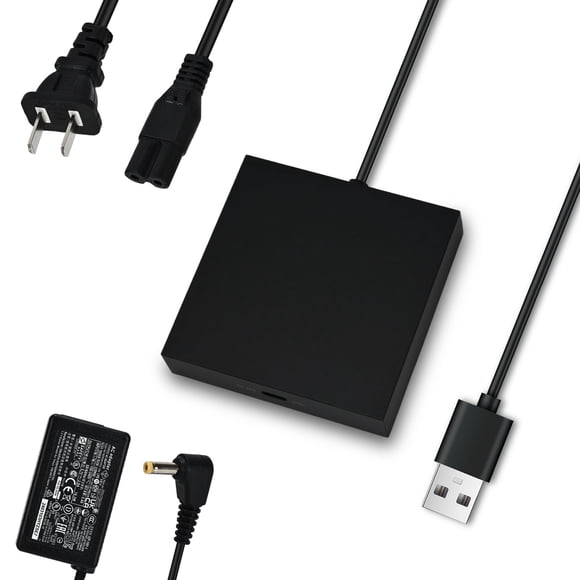 El adaptador trata la alimentación con cable DP para PS VR2 y PC, negro