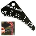 thumbnail image 2 of Wild Turkey Spur Gauge Turkey Spur Gauges Tool，Precision Tool For Measuring Turkey Spur Length Turkey Hunting Accessories For Turkey Hunting Enthusiast, 2 of 9