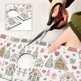 thumbnail image 6 of Yayeee Faucet Mat for Kitchen Sink 14.7" Diatomite Long Splash Guard Pad, Nordic Christmas House, 6 of 7